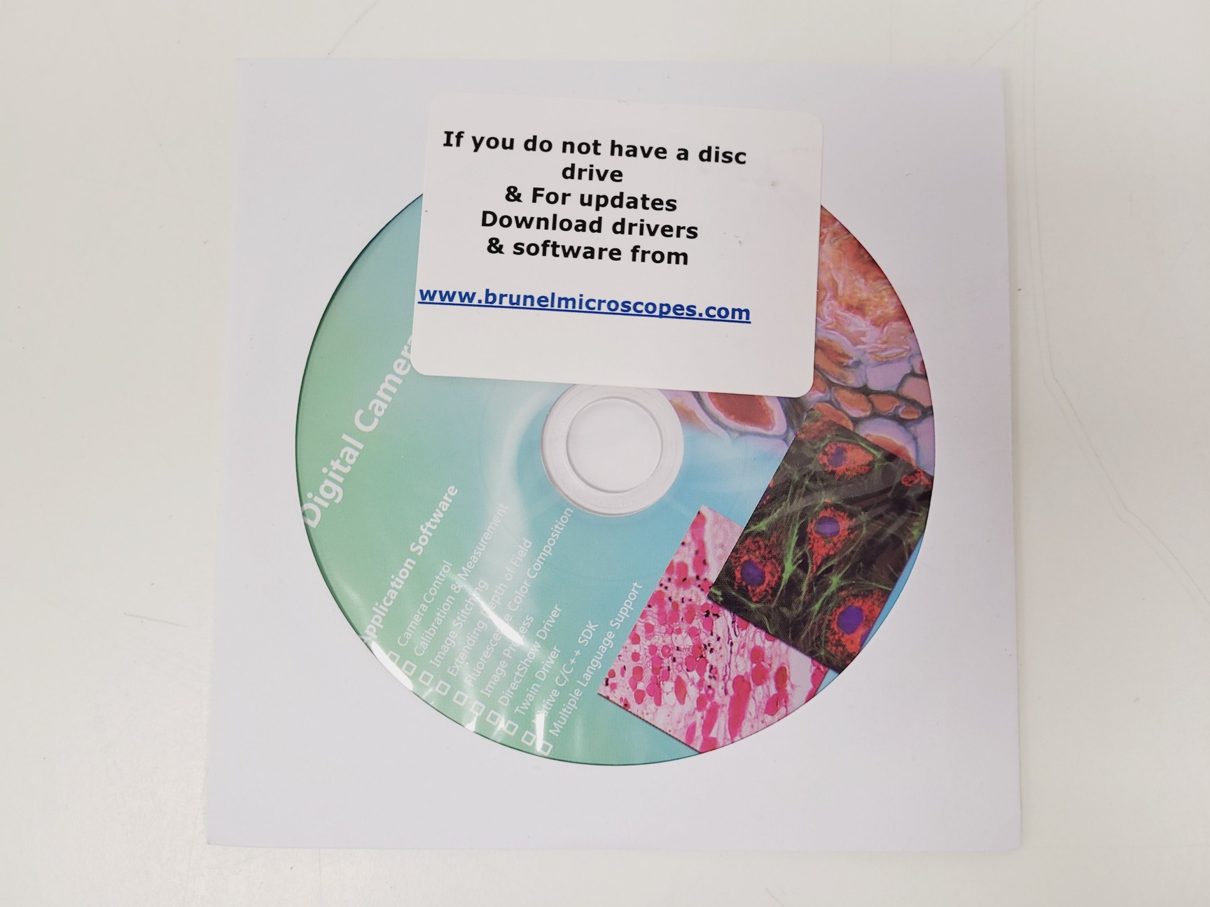 Image of Brunel SP-400 Compound Microscope W/ Toupcam XCAMLITE4K8MPA-mini 4K Camera