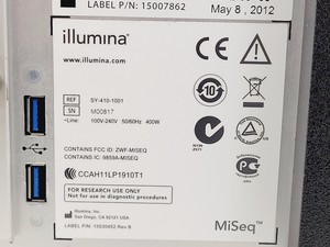 Thumbnail image of Illumina MiSeq Benchtop Gene Sequencing System
