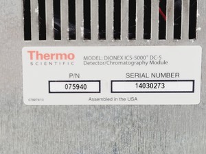 Thumbnail image of Thermo Scientific Dionex ICS-5000+ Ion Chromatography System
