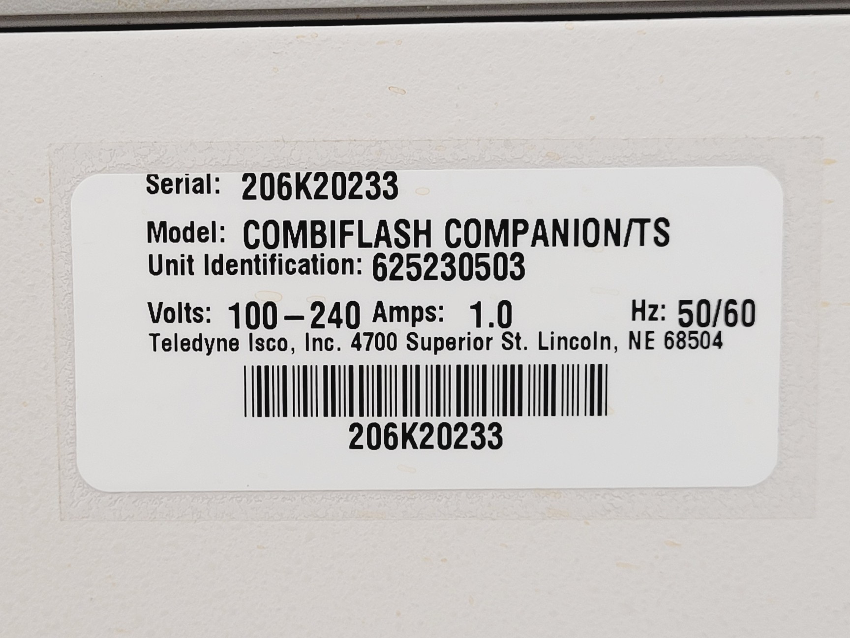 Image of Teledyne ISCO CombiFlash Companion Flash Chromatograph