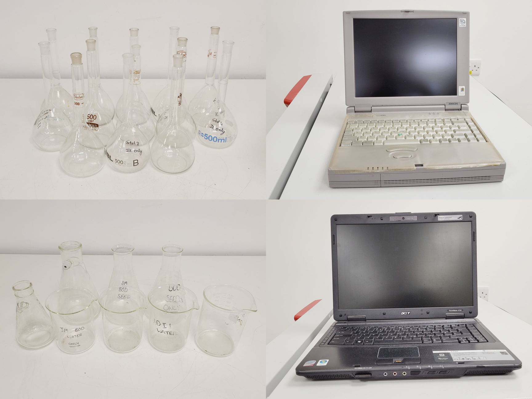 Image of Job Lot of Mixed Laboratory Equipment - Edwards, Bibby, Techne, Thorlabs