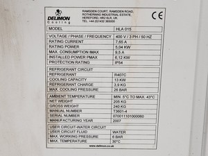 Thumbnail image of Delimon Cooling HLA 015 Chiller