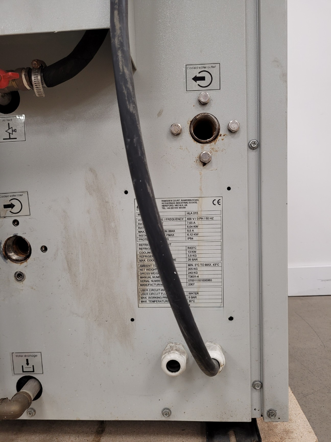 Image of Delimon Cooling HLA 015 Recirculating Chiller  Lab