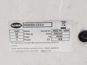 Thumbnail image of MSE Falcon 6/300 Benchtop Centrifuge
