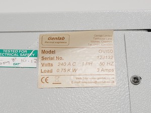 Thumbnail image of Genlab OV/50 Lab Oven
