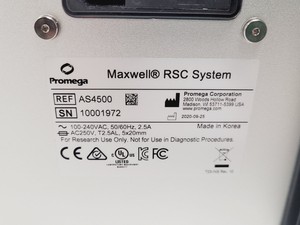 Thumbnail image of ProMega Maxwell RSC AS4500 System & Deck Tray Lab