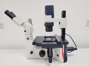 Thumbnail image of Leica DMIL LED Fluo Microscope w/ DFC7000 T Camera, EL6000 Light & PC Setup