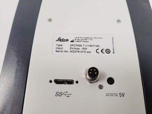 Thumbnail image of Leica DMIL LED Fluo Microscope w/ DFC7000 T Camera, EL6000 Light & PC Setup