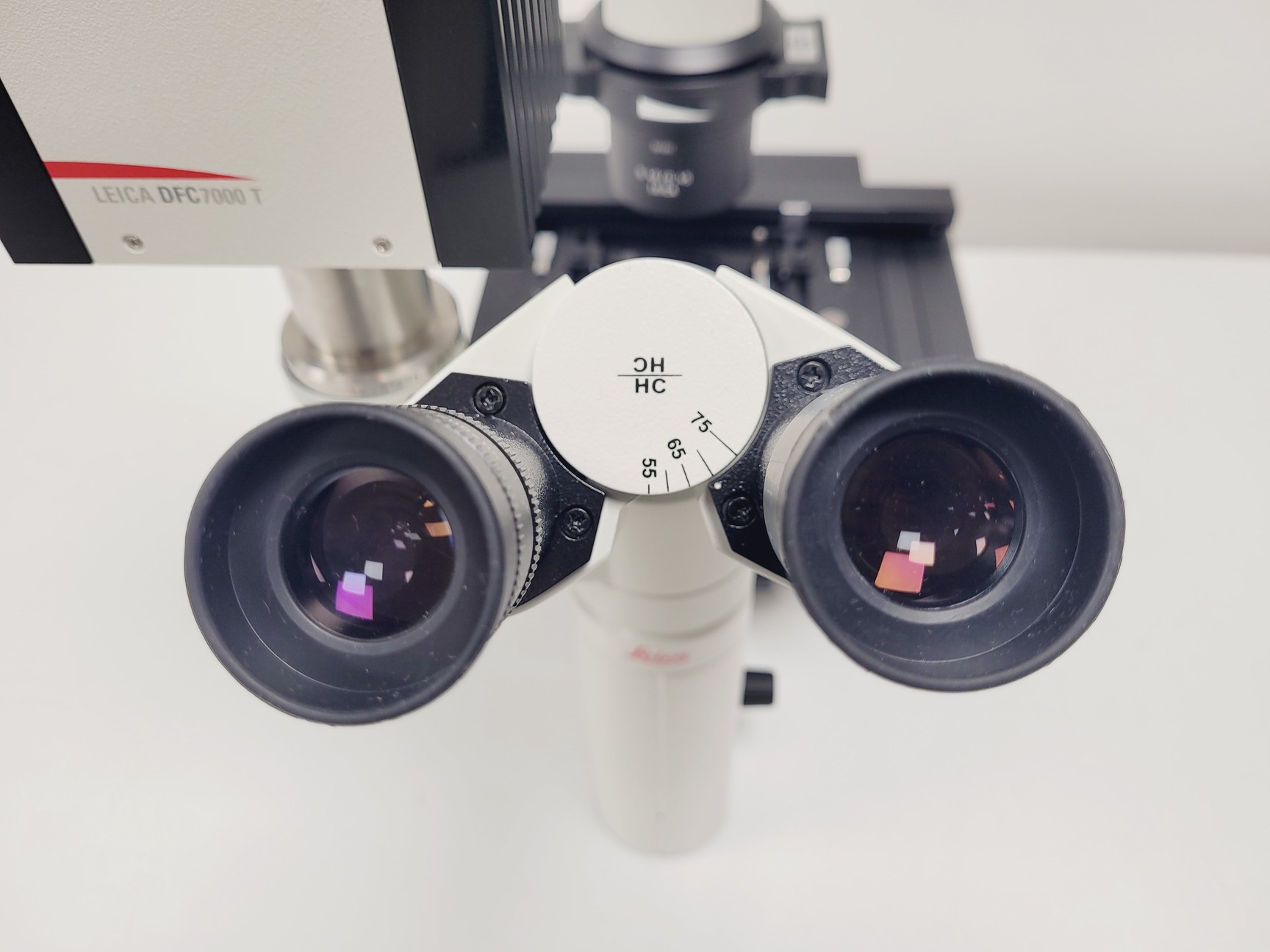 Image of Leica DMIL LED Fluo Microscope w/ DFC7000 T Camera, EL6000 Light & PC Setup