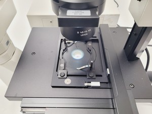Thumbnail image of Leica DMIL LED Fluo Microscope w/ DFC7000 T Camera, EL6000 Light & PC Setup
