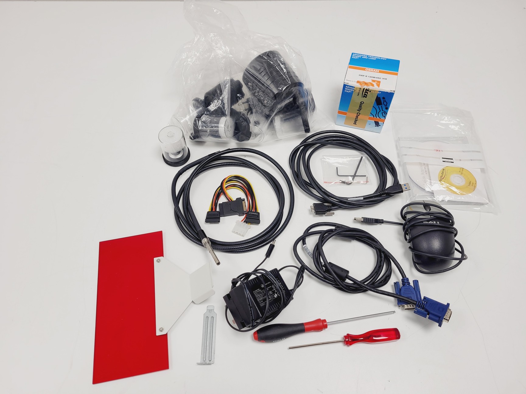 Image of Leica DMIL LED Fluo Microscope w/ DFC7000 T Camera, EL6000 Light & PC Setup