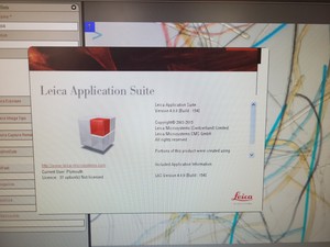 Thumbnail image of Leica DMIL LED Fluo Microscope w/ DFC7000 T Camera, EL6000 Light & PC Setup