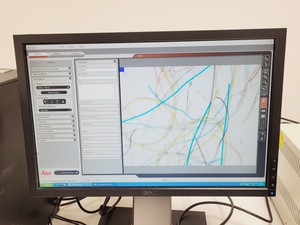 Thumbnail image of Leica DMIL LED Fluo Microscope w/ DFC7000 T Camera, EL6000 Light & PC Setup