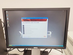 Thumbnail image of Leica DMIL LED Fluo Microscope w/ DFC7000 T Camera, EL6000 Light & PC Setup