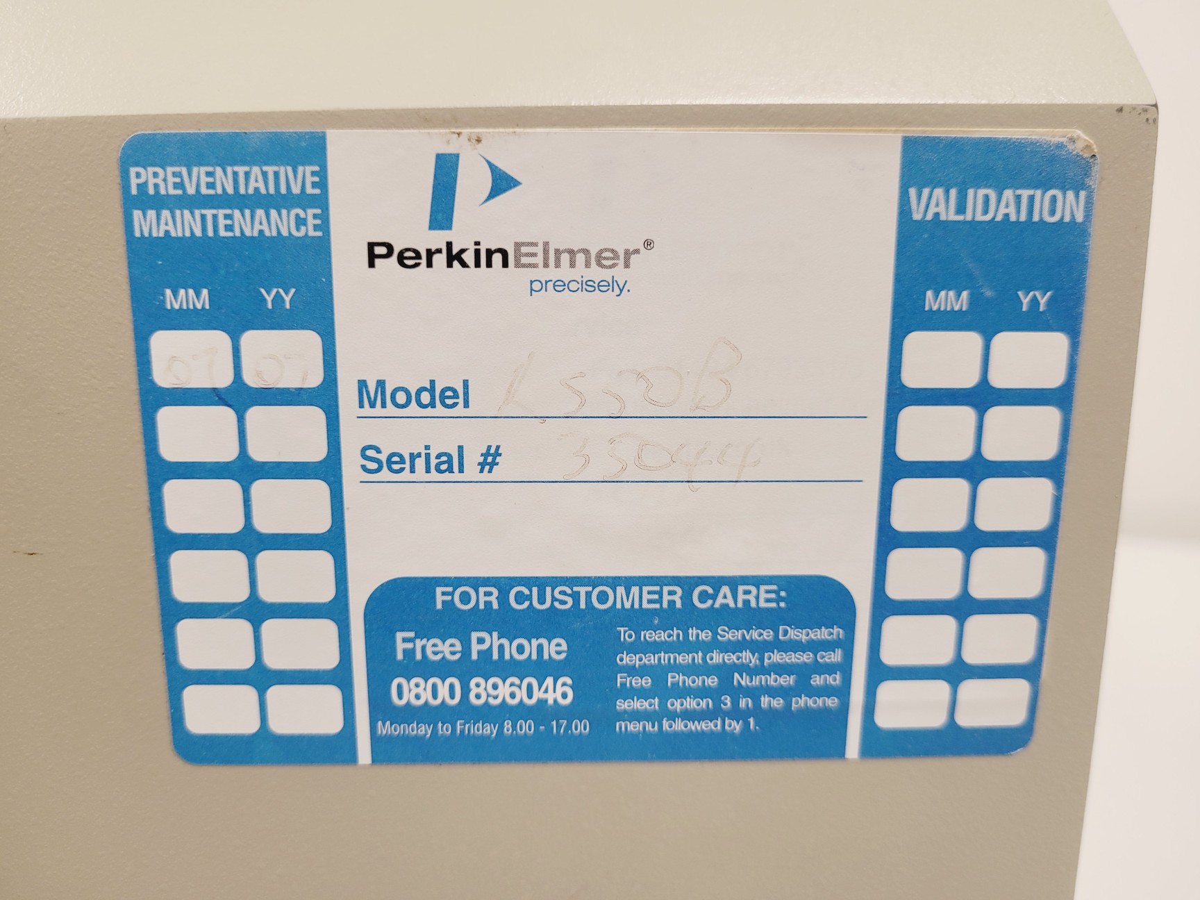 Image of Perkin Elmer LS 50B FL Luminescence Spectrometer Lab