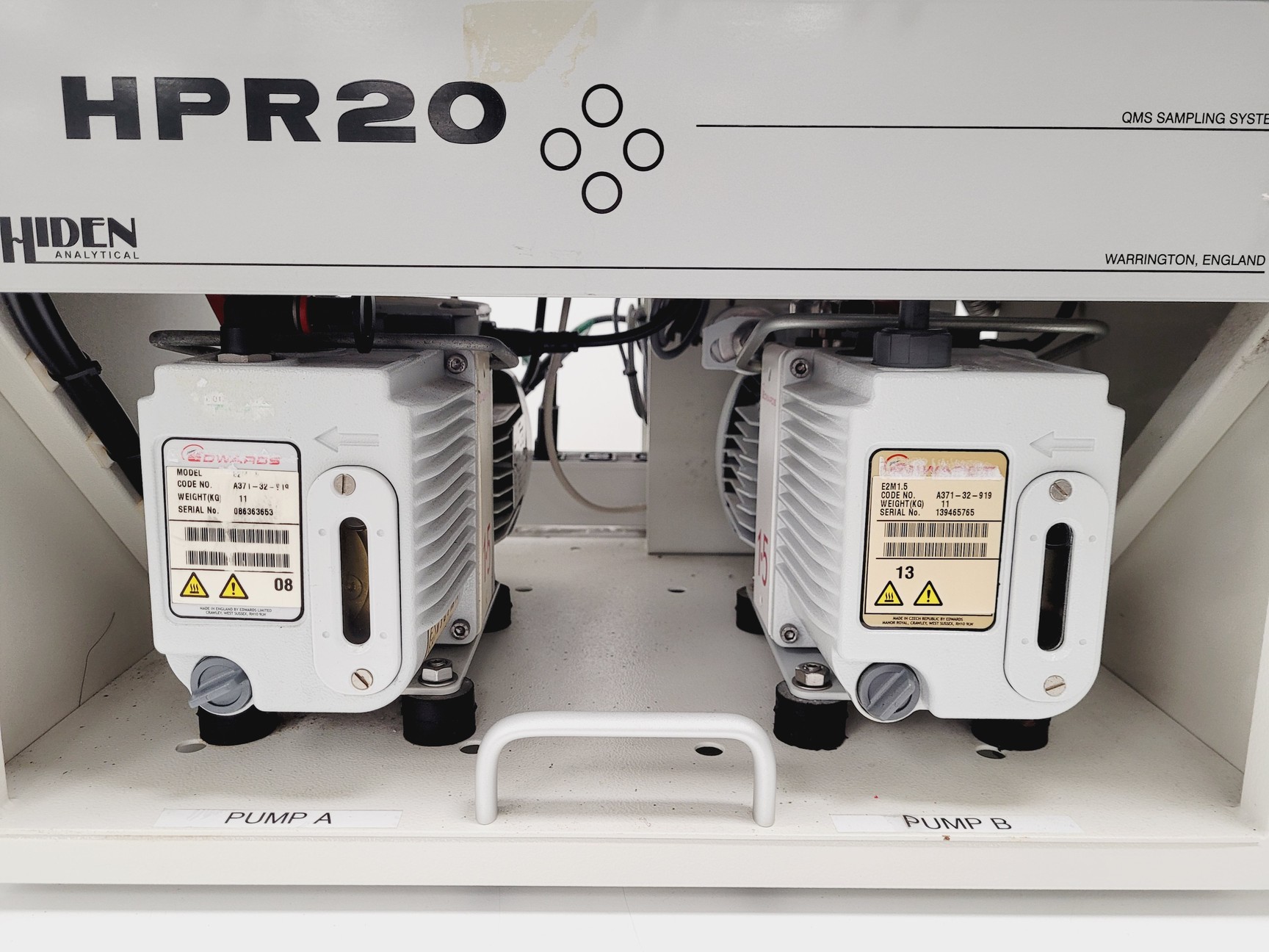 Image of Hiden Analytical HPR-20 Series Precision Gas Analysis System Mass Spectrometer