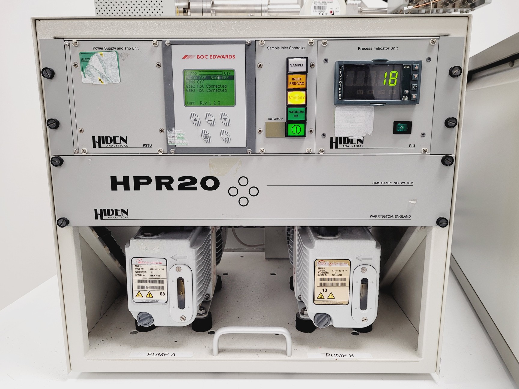 Image of Hiden Analytical HPR-20 Series Precision Gas Analysis System Mass Spectrometer