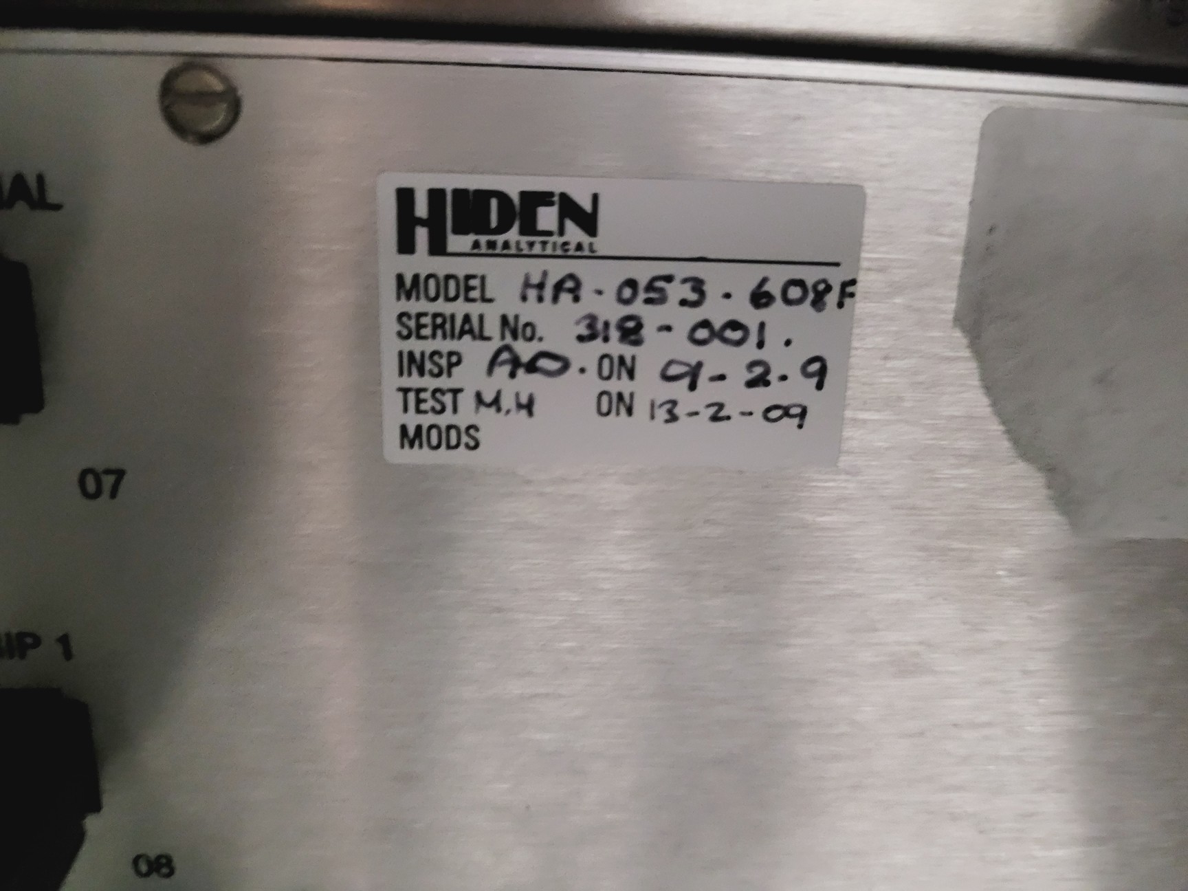 Image of Hiden Analytical HPR-20 Series Precision Gas Analysis System Mass Spectrometer