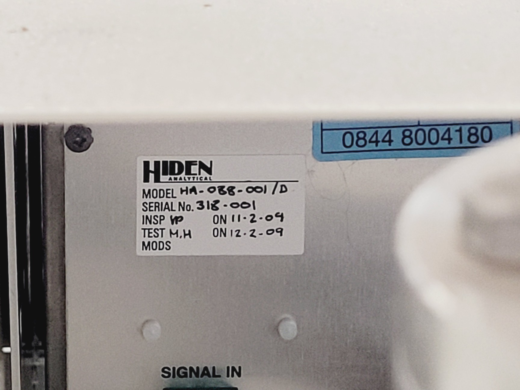 Image of Hiden Analytical HPR-20 Series Precision Gas Analysis System Mass Spectrometer