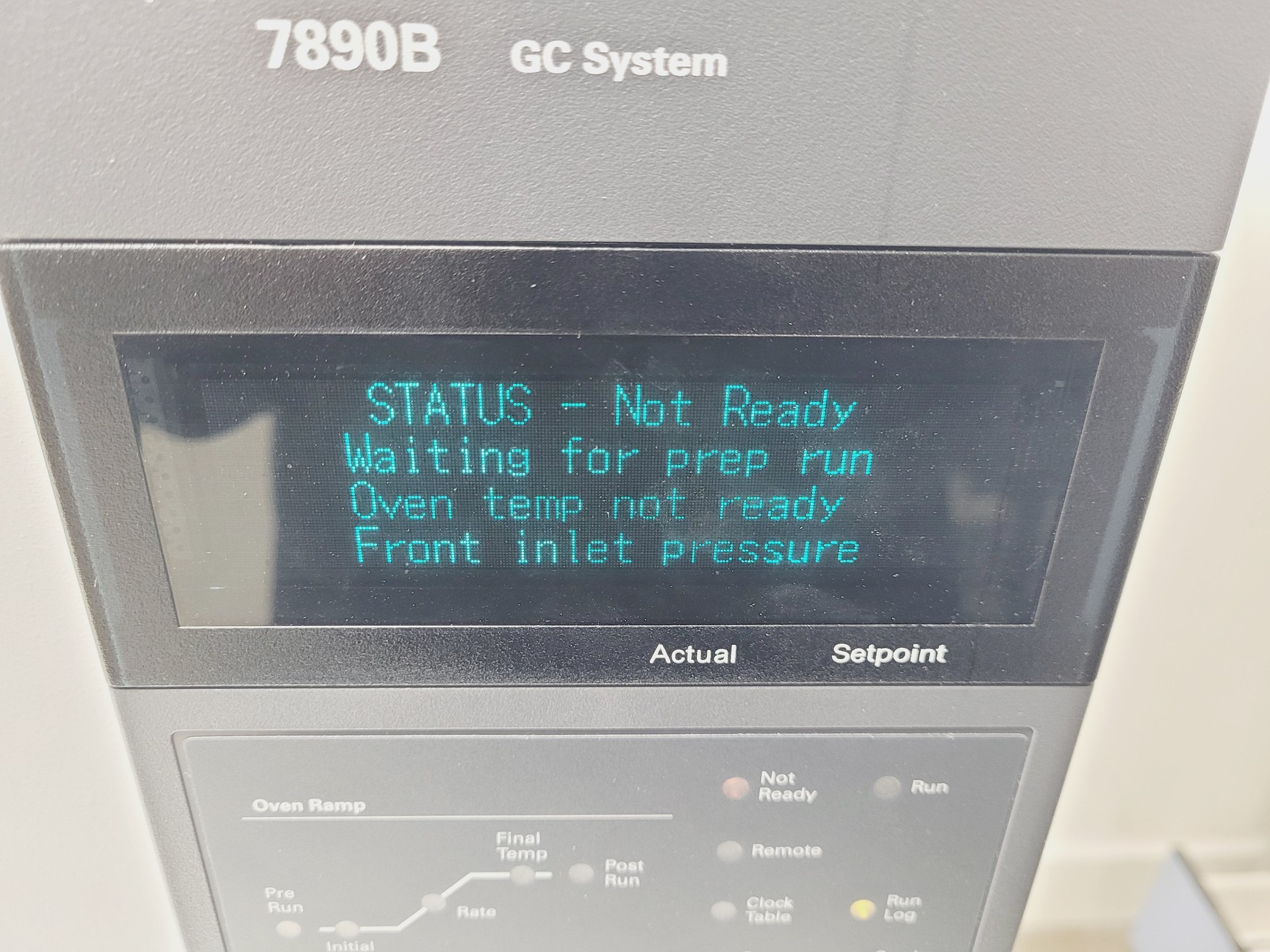 Image of Agilent Technologies 7890B Gas Chromatograph System & Autosampler Tray