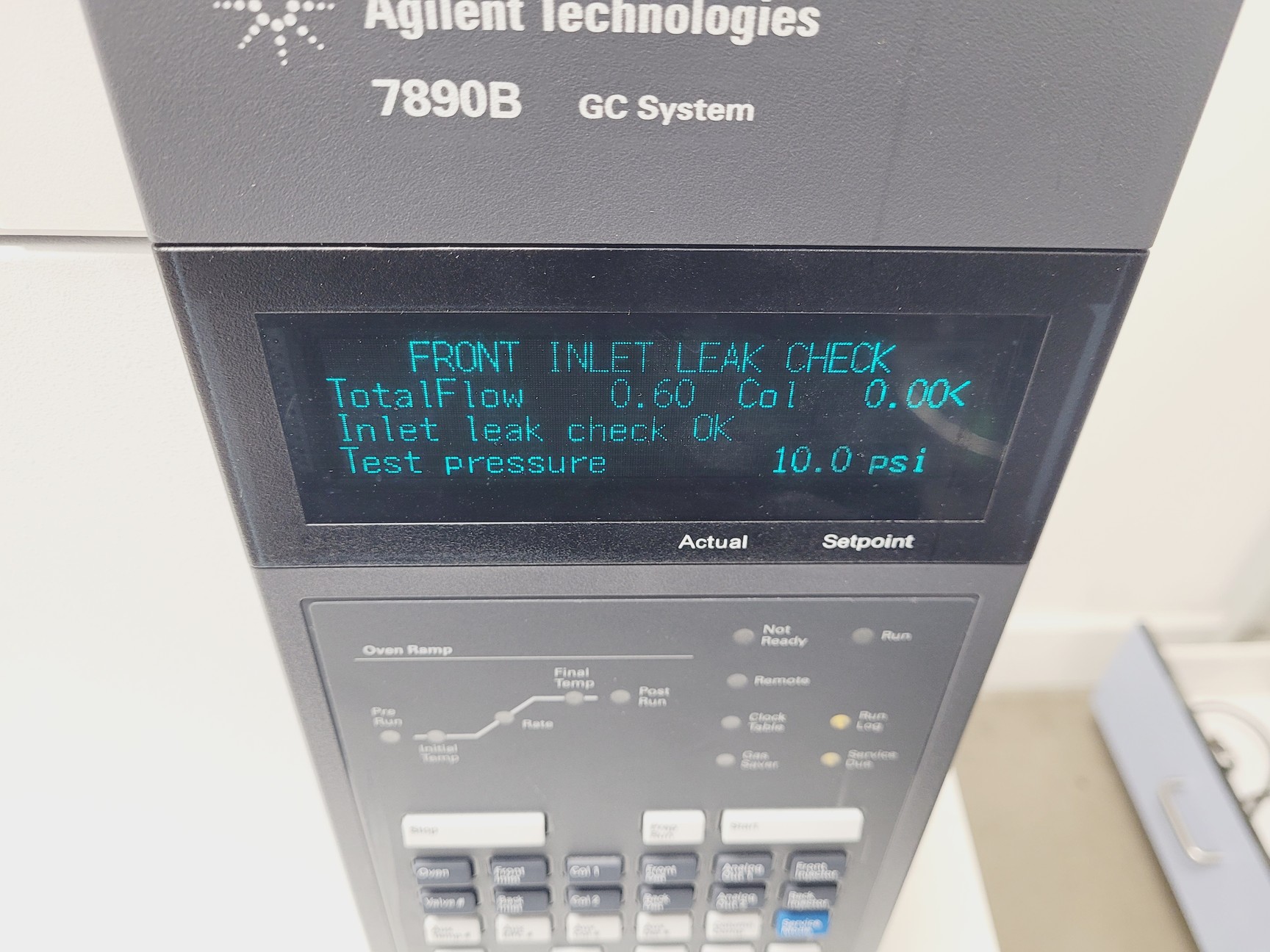 Image of Agilent Technologies 7890B Gas Chromatograph System & Autosampler Tray