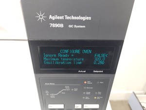 Thumbnail image of Agilent Technologies 7890B Gas Chromatograph System & Autosampler Tray