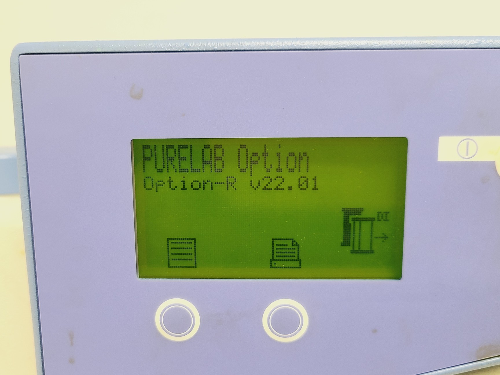 Image of ELGA OPTION-R 7BP with 75l Reservoir Model LA613 Water Purification System