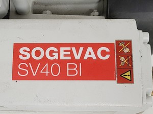 Thumbnail image of Leybold SOGEVAC SV 40 BI Vacuum Pump