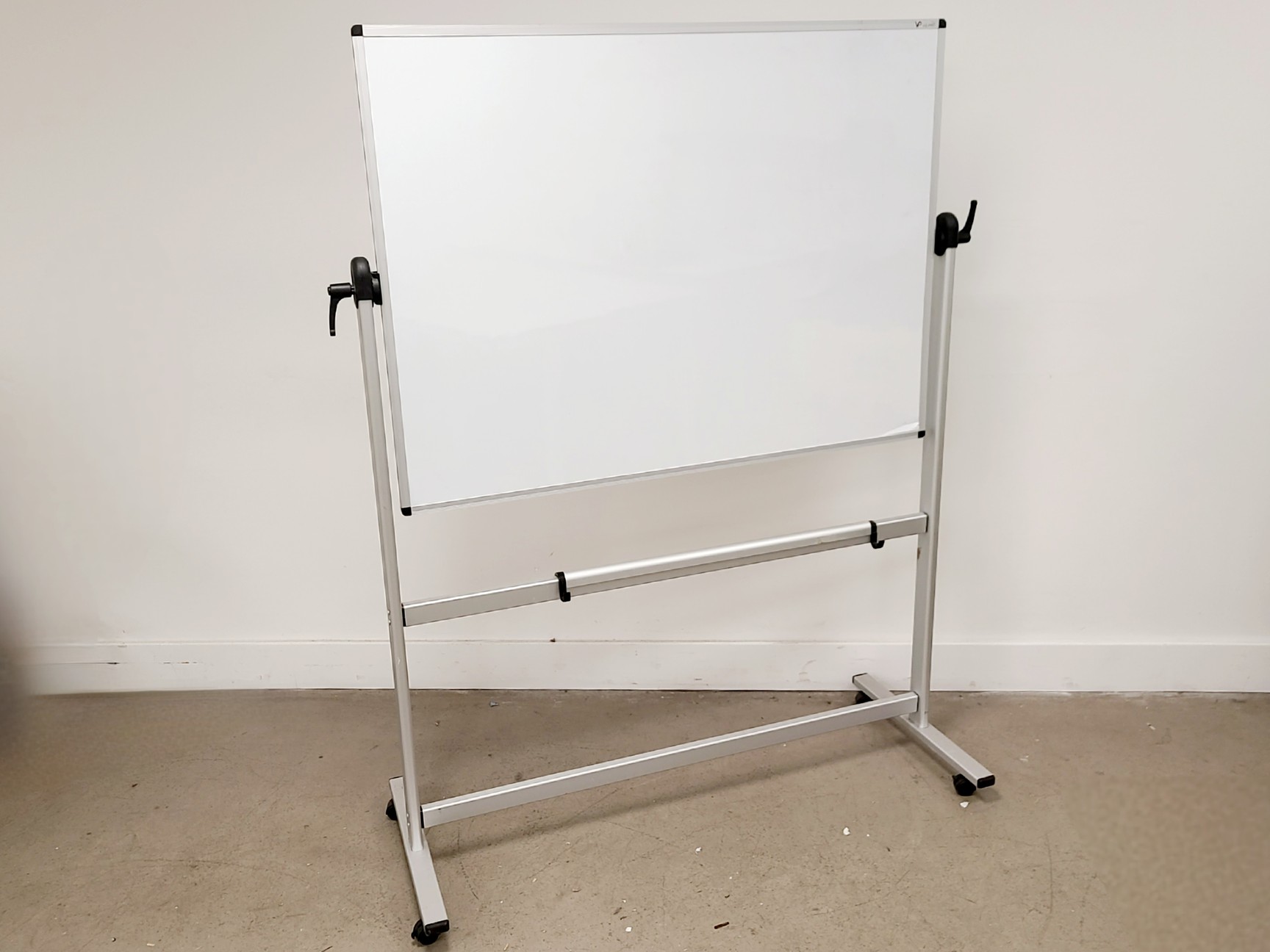 Image of VIZ-PRO Double-Sided Magnetic Revolving Mobile Whiteboard