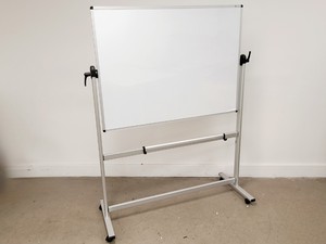 Thumbnail image of VIZ-PRO Double-Sided Magnetic Revolving Mobile Whiteboard