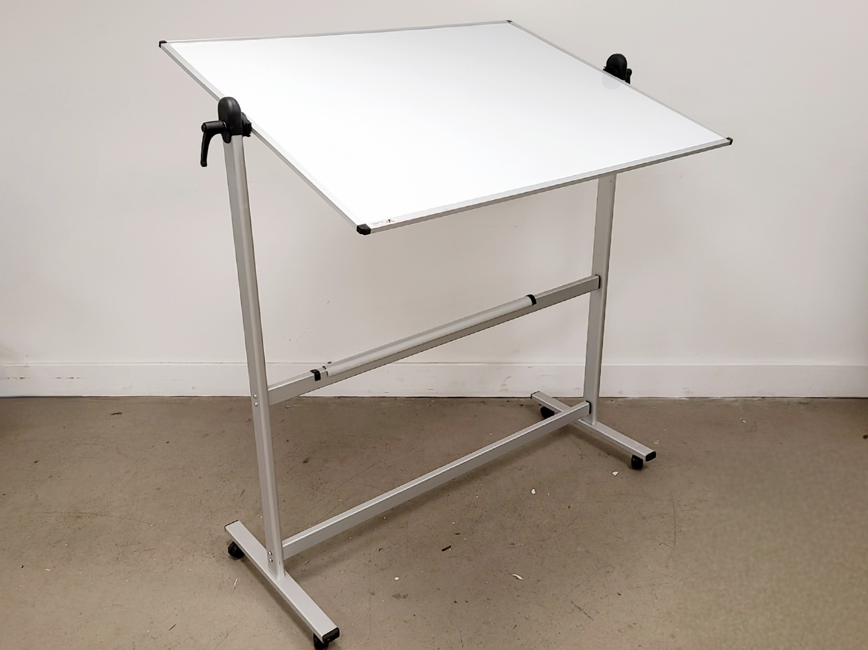 Image of VIZ-PRO Double-Sided Magnetic Revolving Mobile Whiteboard