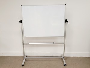Thumbnail image of VIZ-PRO Double-Sided Magnetic Revolving Mobile Whiteboard