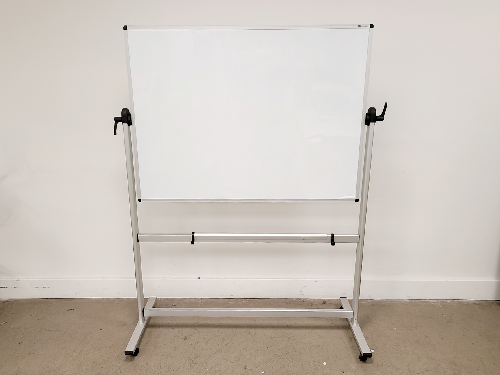 Image of VIZ-PRO Double-Sided Magnetic Revolving Mobile Whiteboard