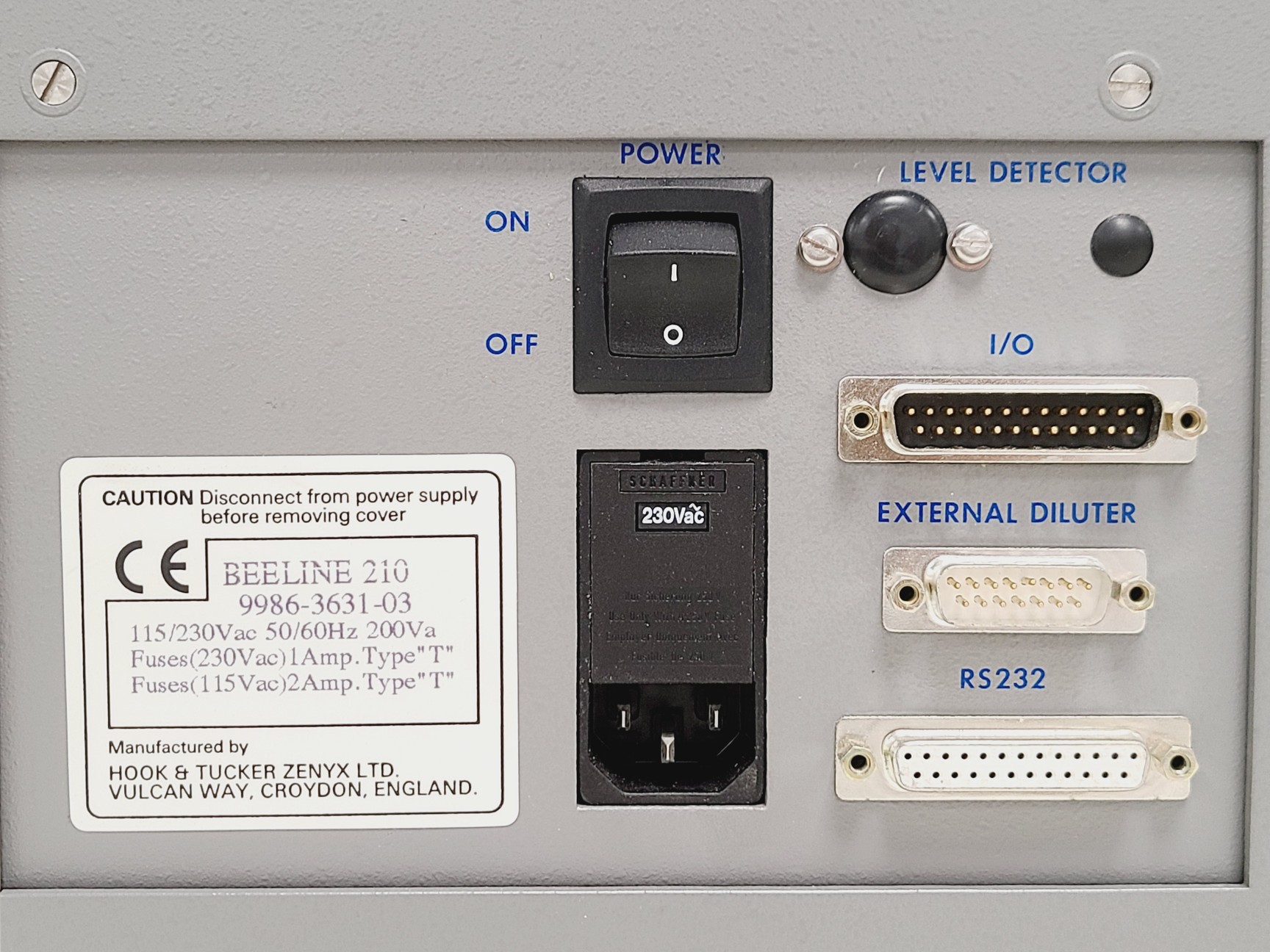 Image of Hook & Tucker Zenyx Beeline 3 Model 210 Liquid Handler w/ 5x Digifilter Boxes