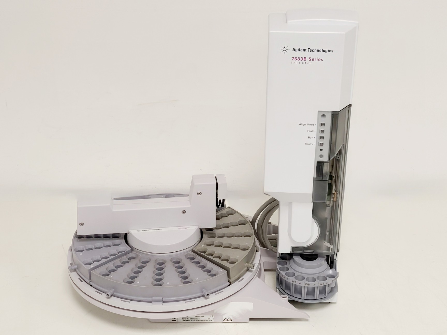 Image of Agilent 7683 Series Autosampler Injection Head G2913A & Vial Tray G2614A