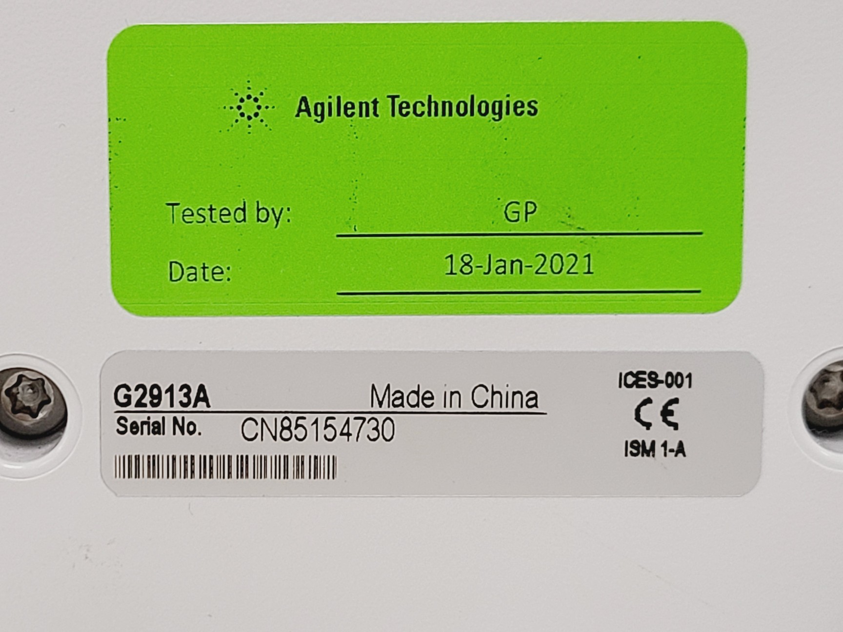 Image of Agilent 7683 Series Autosampler Injection Head G2913A & Vial Tray G2614A
