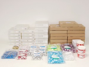 Thumbnail image of Job Lot of Agilent and Gerstel Glass Vials, Syringe Filters & Vial Caps