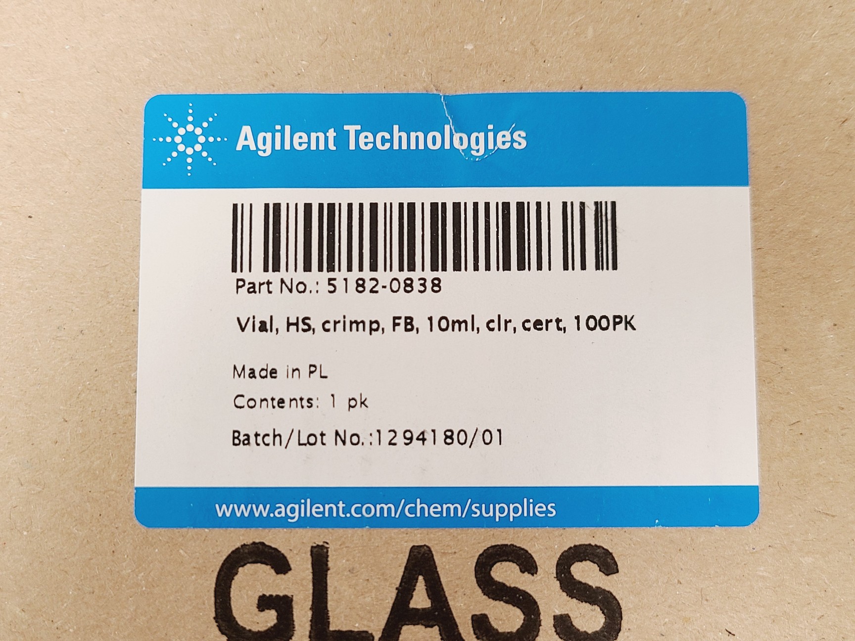 Image of Job Lot of Agilent and Gerstel Glass Vials, Syringe Filters & Vial Caps