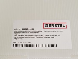 Thumbnail image of Job Lot of Agilent and Gerstel Glass Vials, Syringe Filters & Vial Caps