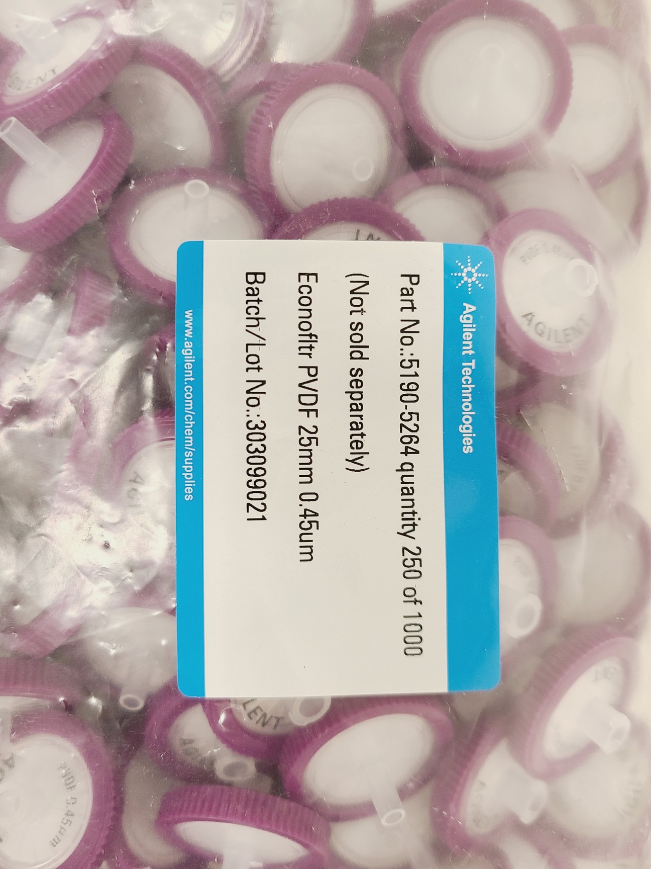 Image of Job Lot of Agilent and Gerstel Glass Vials, Syringe Filters & Vial Caps