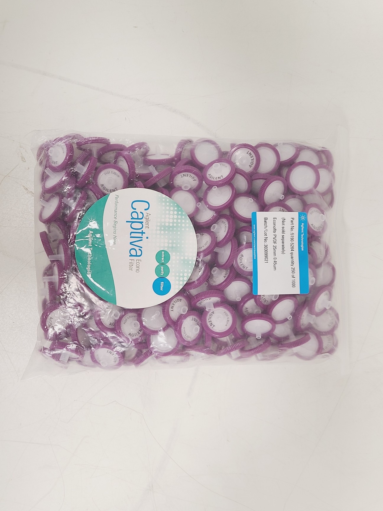 Image of Job Lot of Agilent and Gerstel Glass Vials, Syringe Filters & Vial Caps