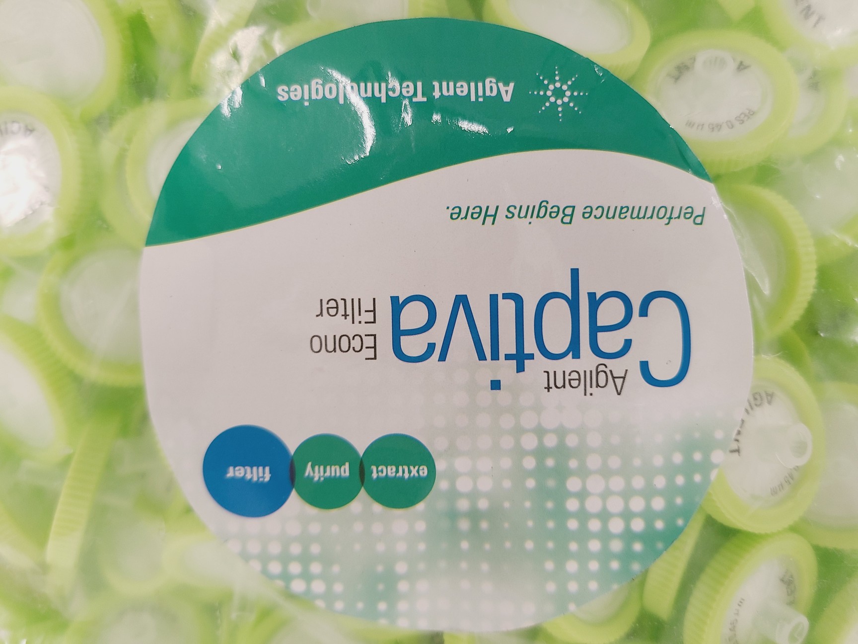 Image of Job Lot of Agilent and Gerstel Glass Vials, Syringe Filters & Vial Caps