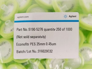 Thumbnail image of Job Lot of Agilent and Gerstel Glass Vials, Syringe Filters & Vial Caps