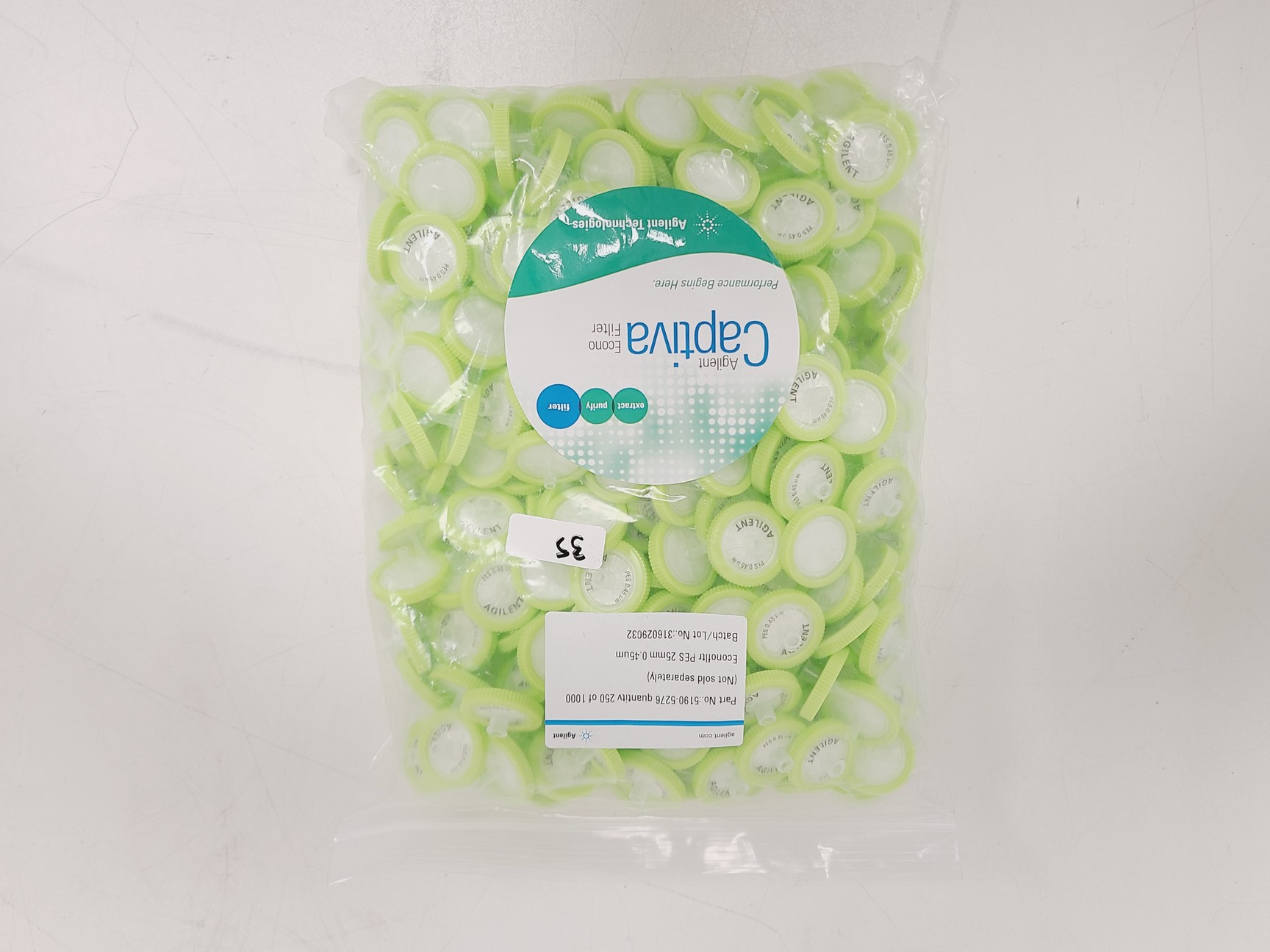 Image of Job Lot of Agilent and Gerstel Glass Vials, Syringe Filters & Vial Caps