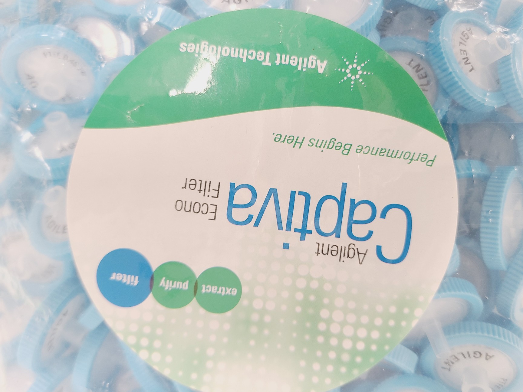 Image of Job Lot of Agilent and Gerstel Glass Vials, Syringe Filters & Vial Caps