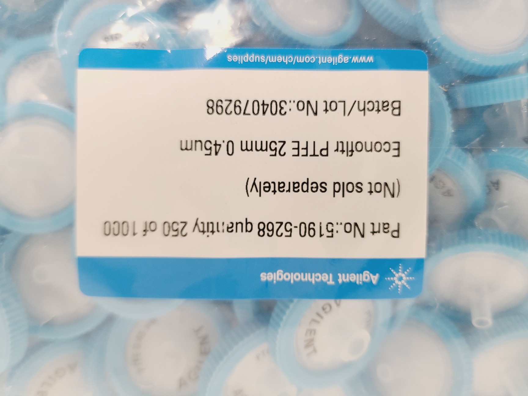 Image of Job Lot of Agilent and Gerstel Glass Vials, Syringe Filters & Vial Caps