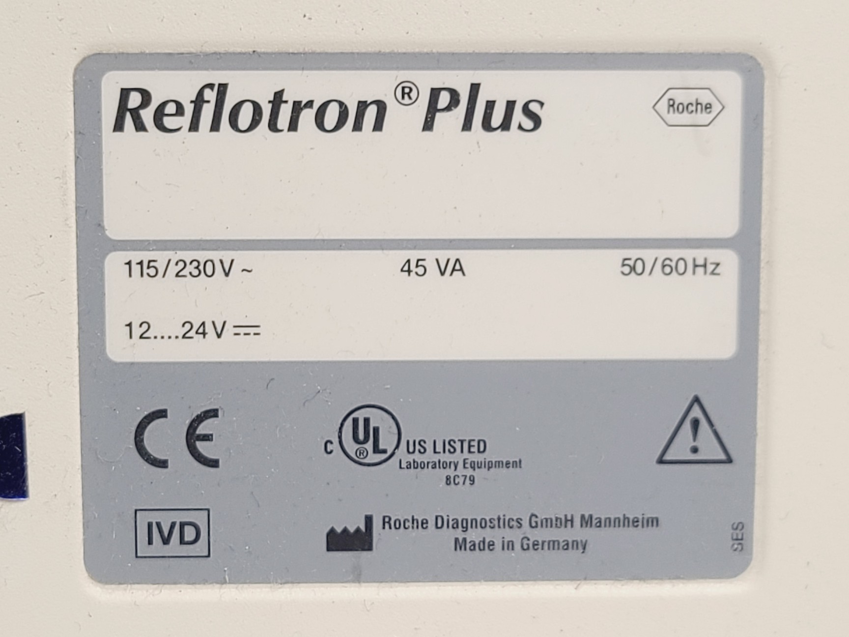 Image of Reflotron Plus Dry Chemistry Analyser with Reflotron Workstation D