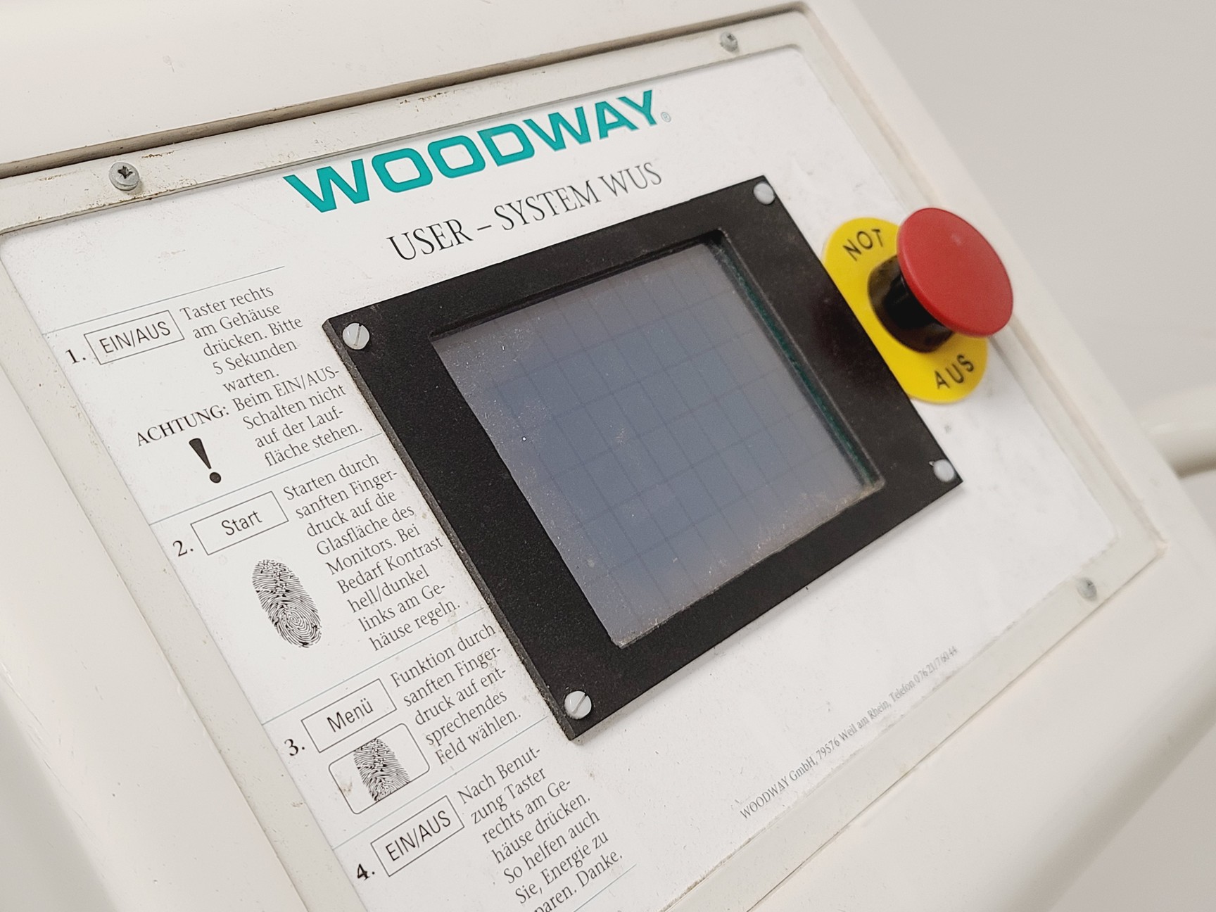 Image of Woodway PPS 55 Med Rehabilitation Treadmill