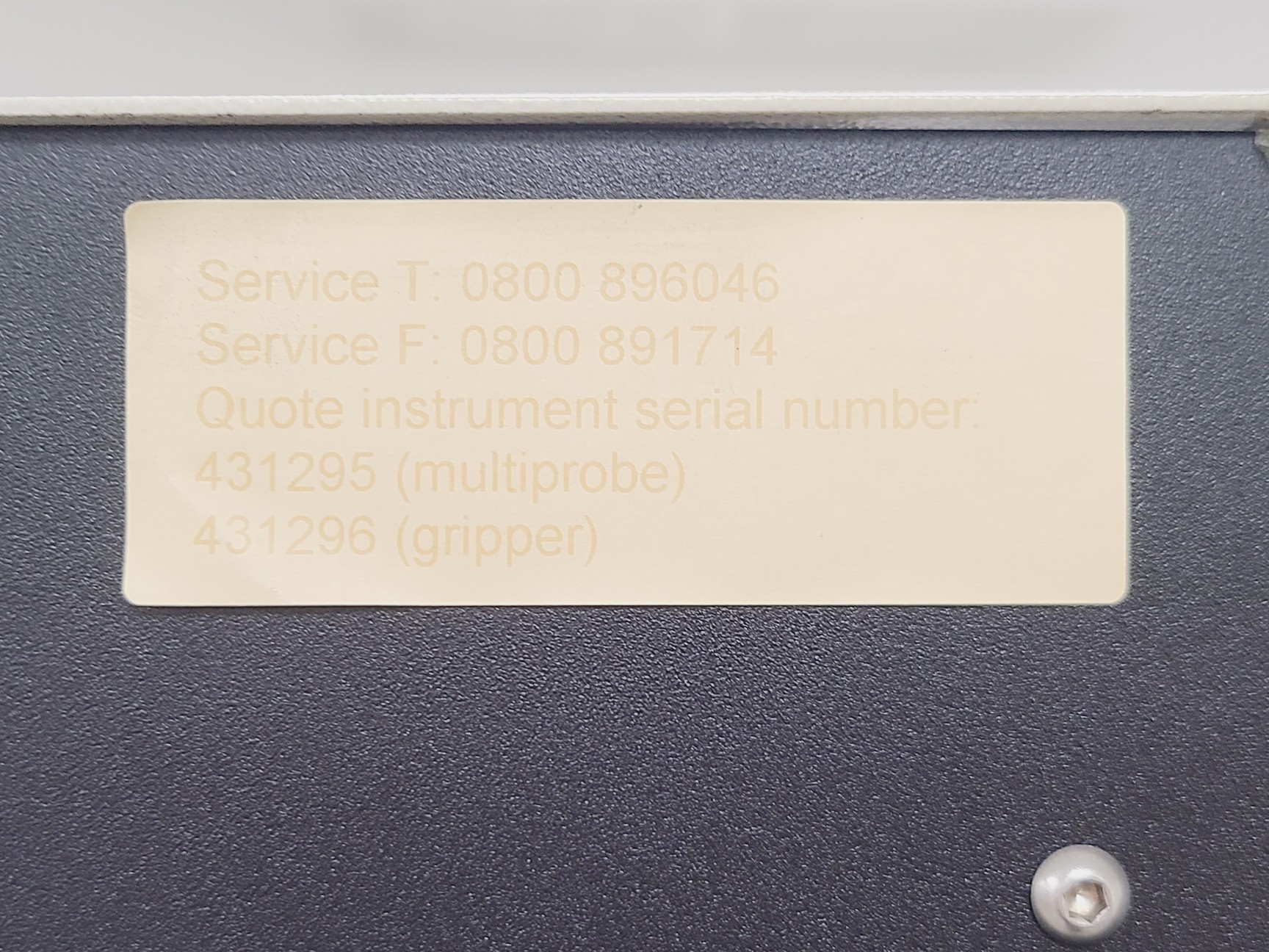 Image of Perkin Elmer MultiProbe II Plus HTEX  w/ Gripper Intergration System