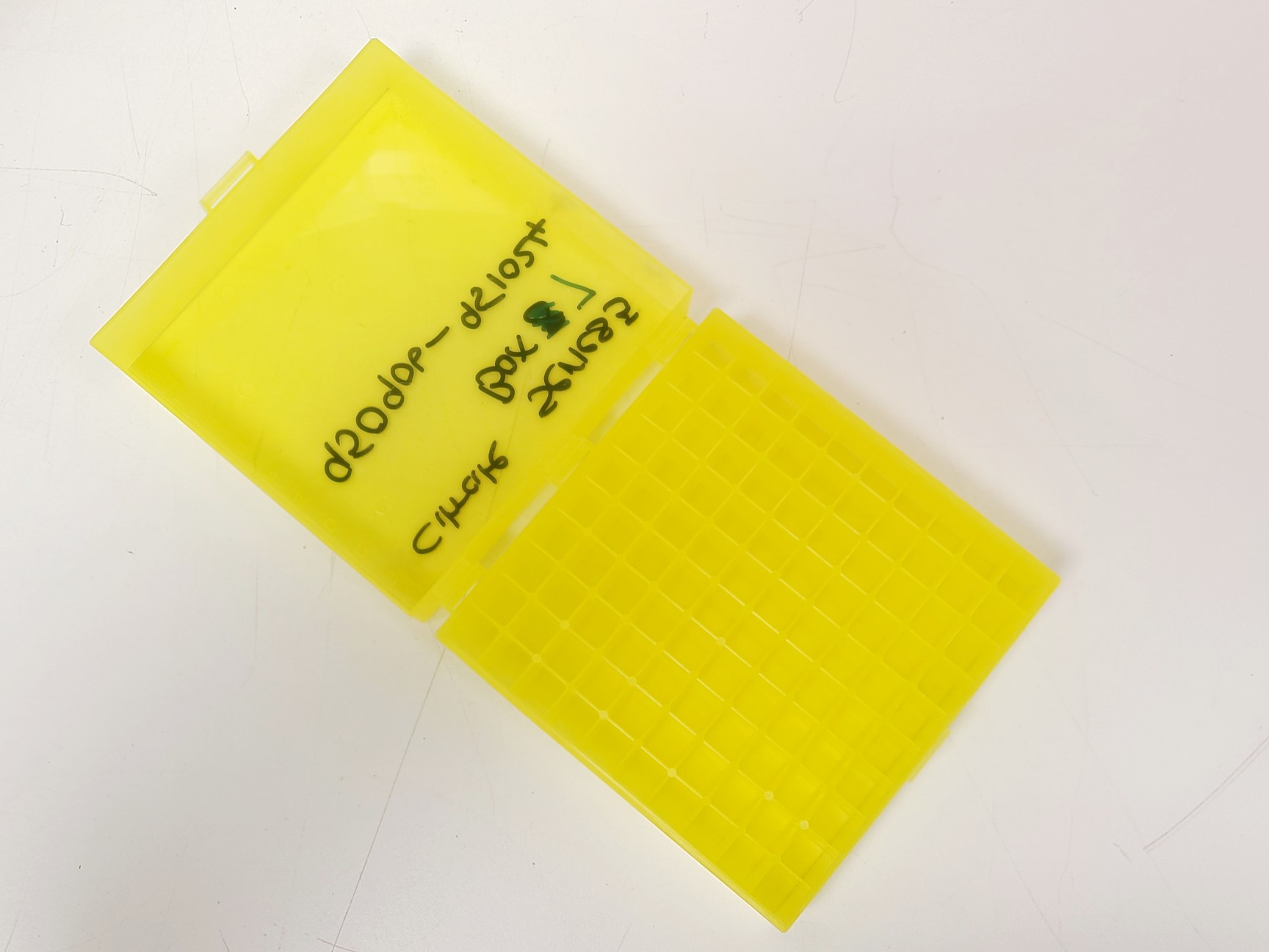 Image of Job Lot of Plastic Cryogenic Freezer Storage Boxes